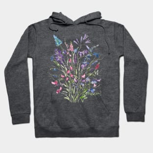 vintage wildflowers 2020 Hoodie